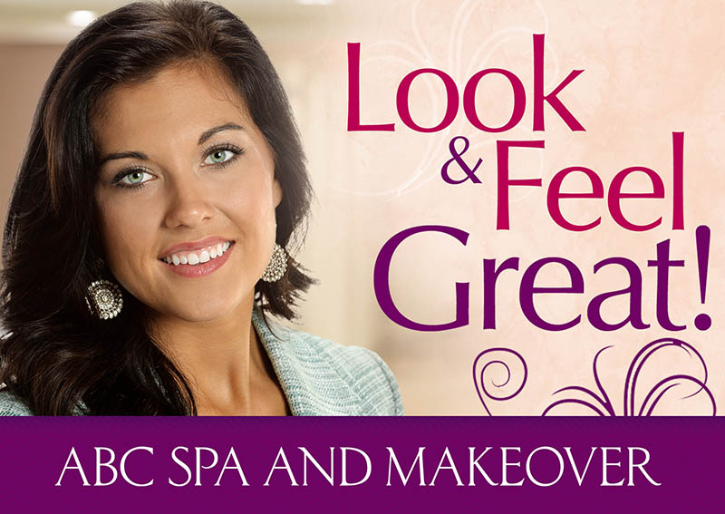 Spa Marketing Postcard Example