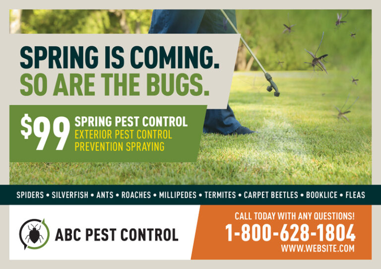 Spring Pest Control Marketing