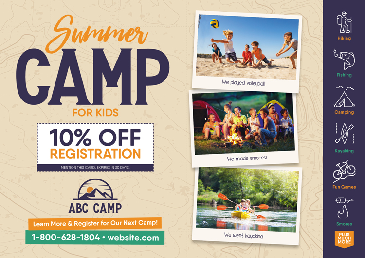 Summer Camp Mailer