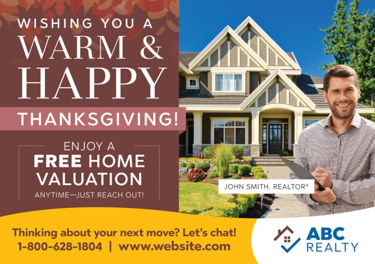 Thanksgiving Postcard Sample