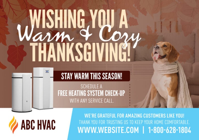 Thanksgiving Postcard Sample