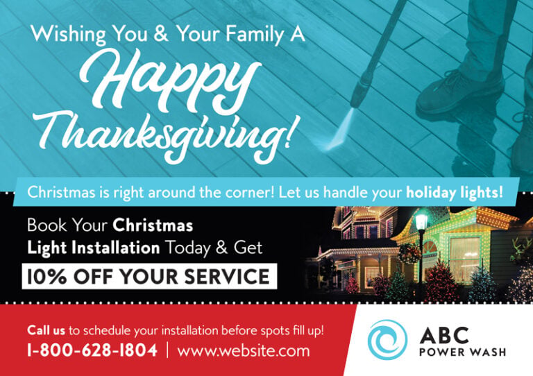 Thanksgiving Postcard Sample