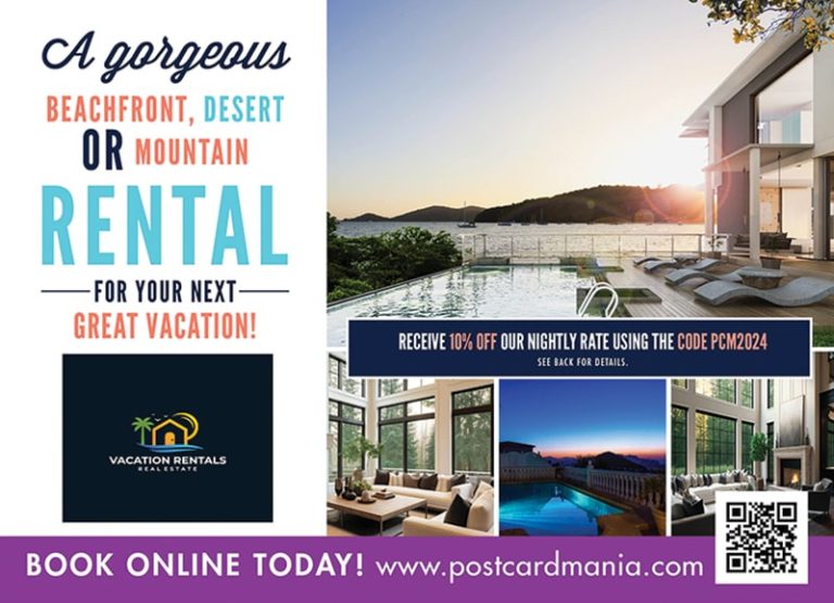 Vacation Rental Postcard