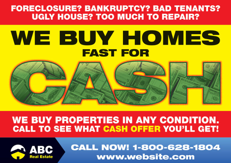 We Buy Houses Postcards