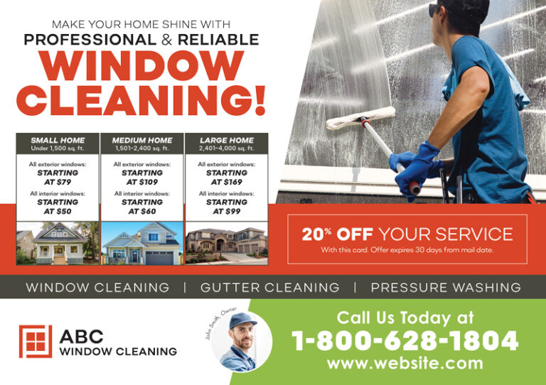Window Washing Marketing Idea