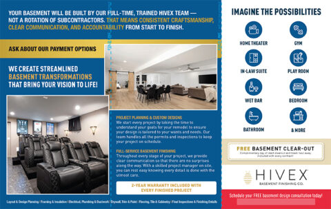 Hivex Basement Finishing Co.