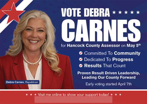 Debra Carnes for Hancock County Assessor