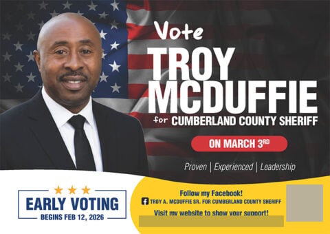 Troy McDuffie for Cumberland County Sheriff