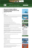 Why you're missing 1