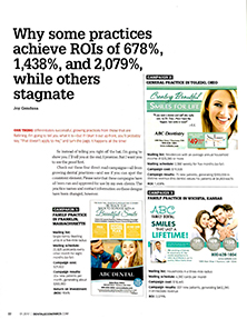 Why some practices achieve ROIs of 678%