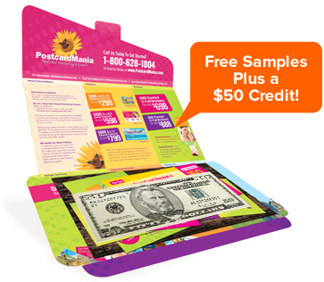 Free Samples and a $50 Credit