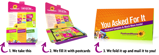 postcard samples