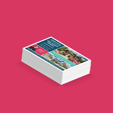Printed Postcards Stacked
