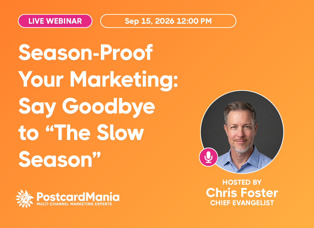 Webinar – Season-Proof Your Marketing: Say Goodbye to “The Slow Season”