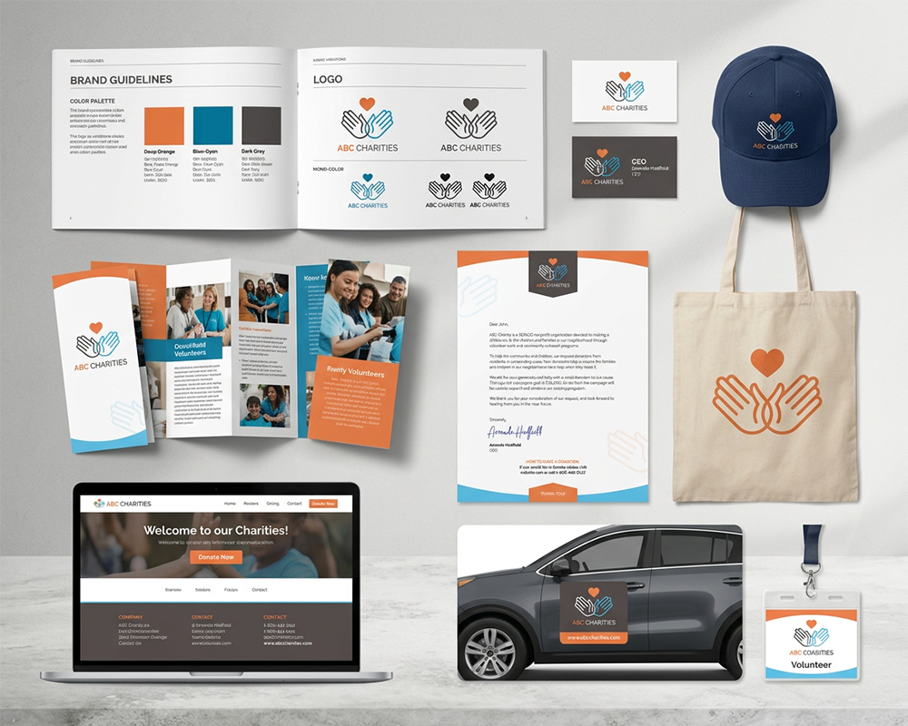 Professional logo design services for branding