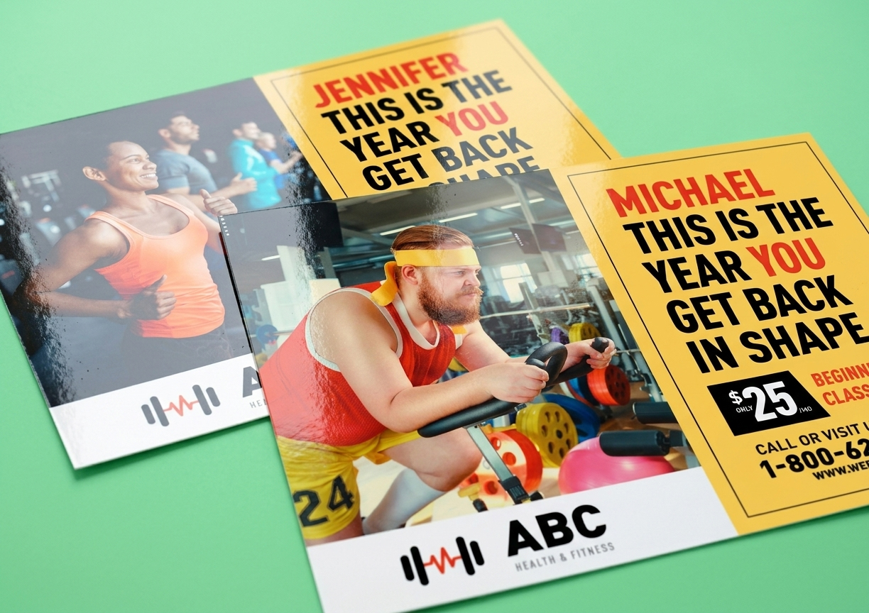 Personalized postcards