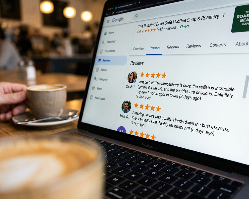 Local search engine optimization example supporting small business growth