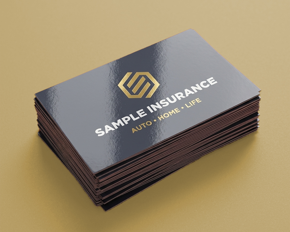 Sample Business Cards with elevated design