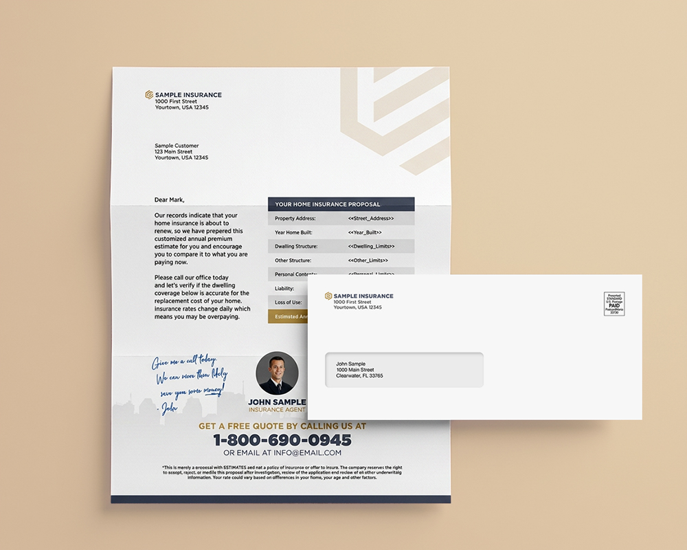 Professional letter head mail example
