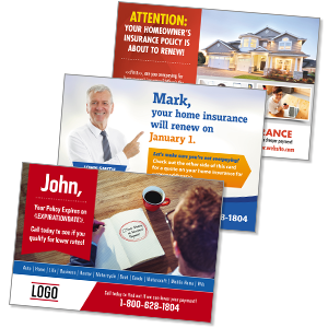Automatic Mailers - Insurance Expiration Postcards