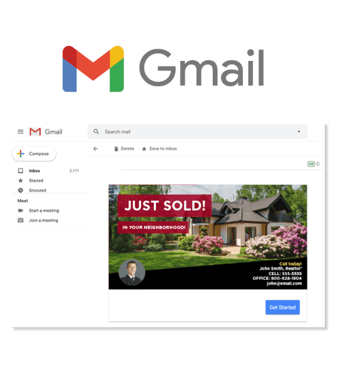 Everywhere Real Estate Platinum Targeted Gmail Ads