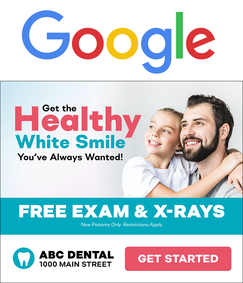 Everywhere Dental Targeted Google Ads