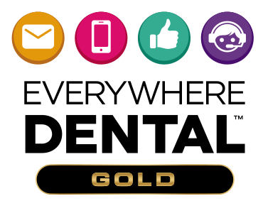 Everywhere Dental Gold Logo