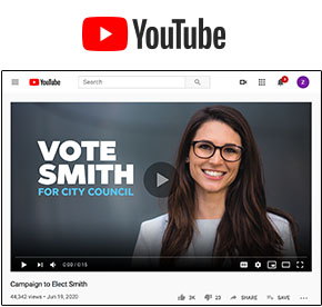 Everywhere Political Campaign Targeted Youtube Ads