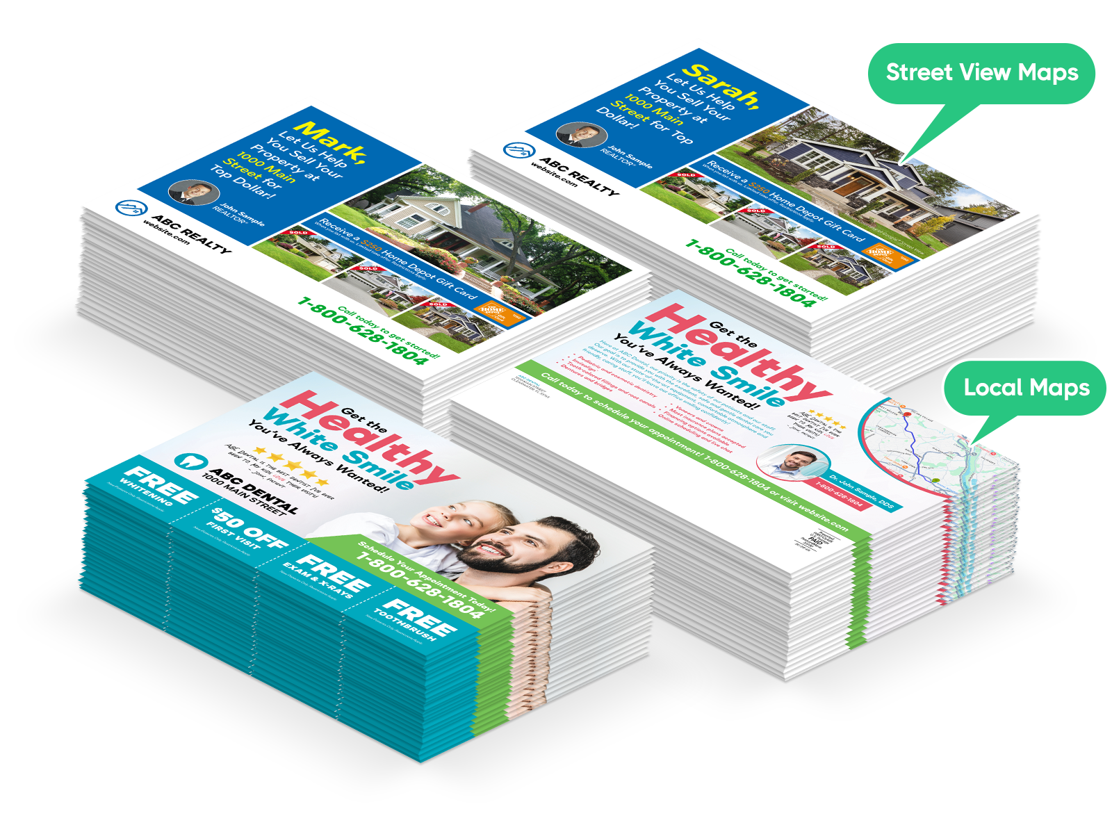 Google Street View Postcards