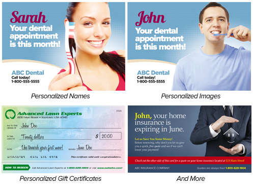 Personalized Postcards