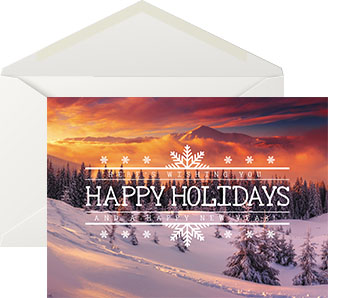 Business Holiday & Christmas Postcards