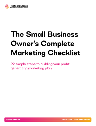 The Small Business Owner’s Complete Marketing Checklist | PostcardMania