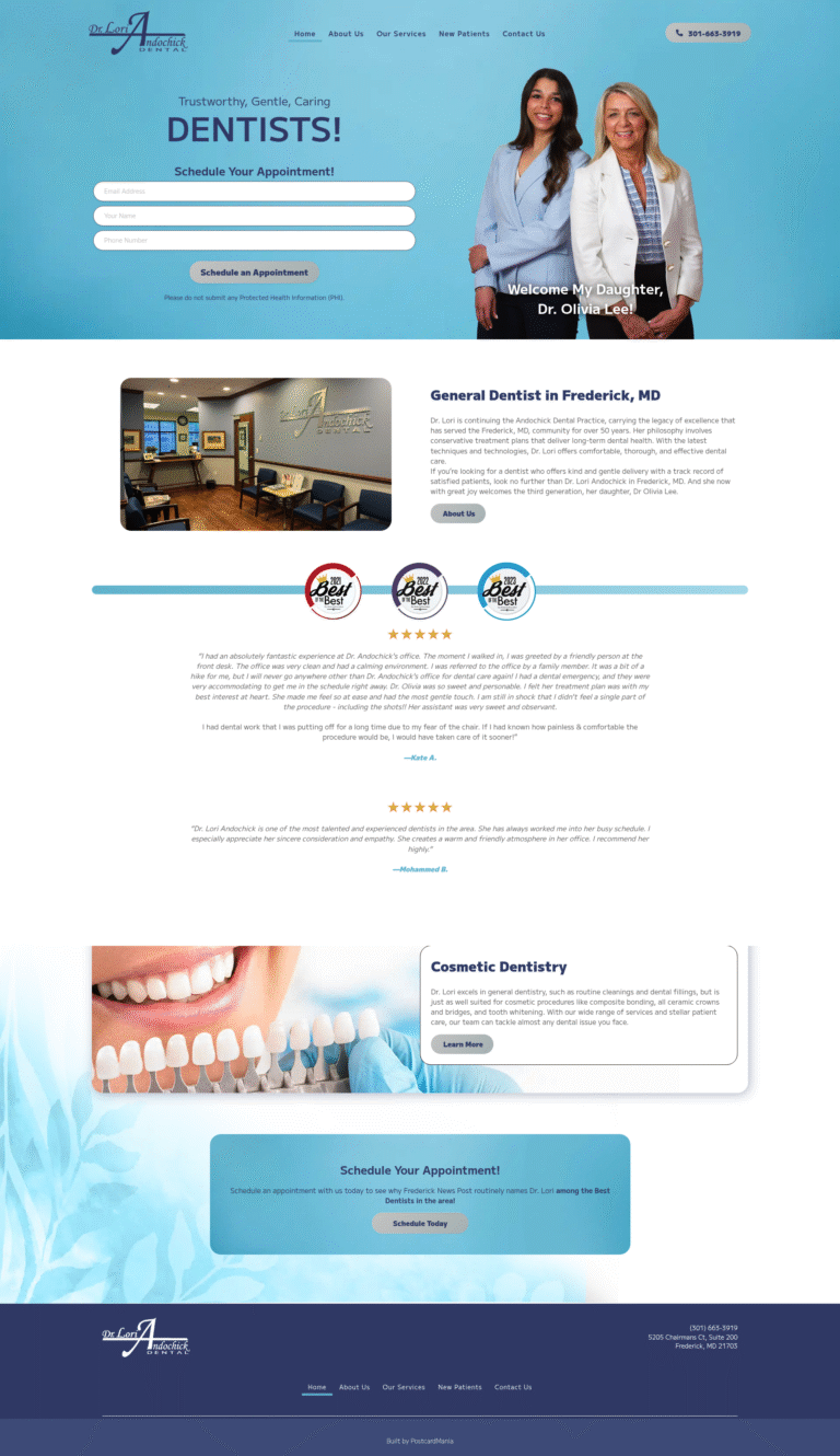 drloridental.com website preview
