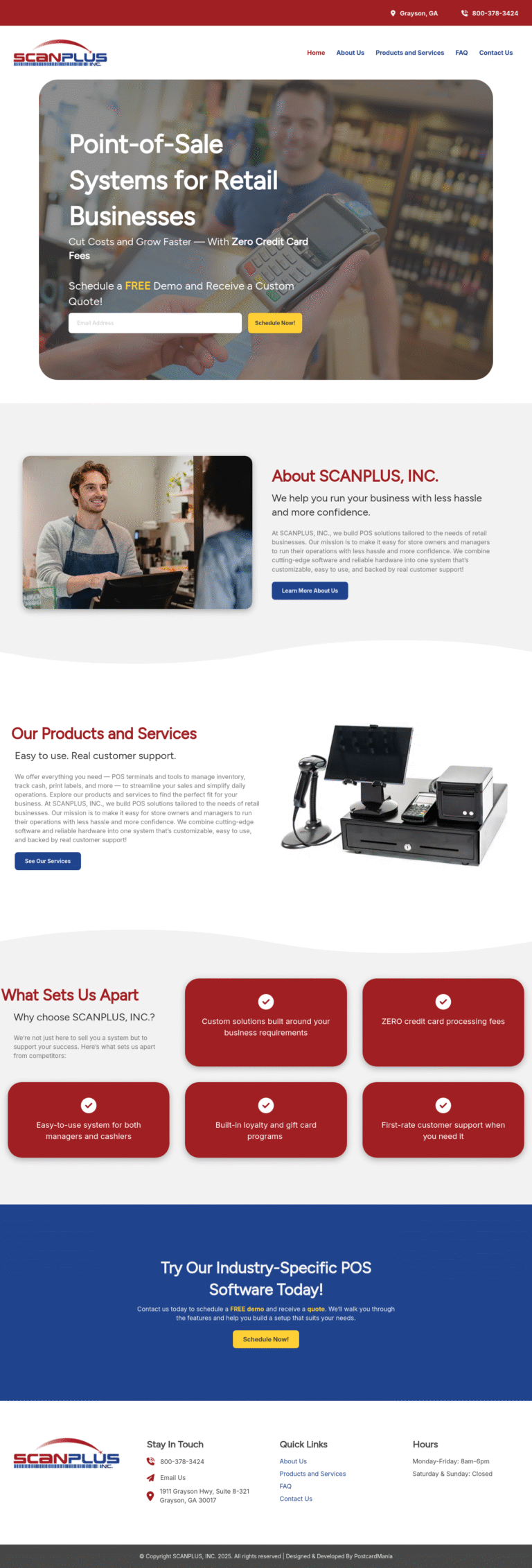 scanplusinc.com website preview