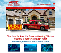 Pressure Washing & Windows Web Design